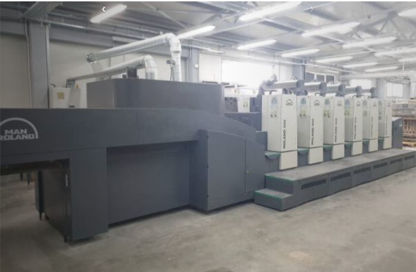 Used printing machinery